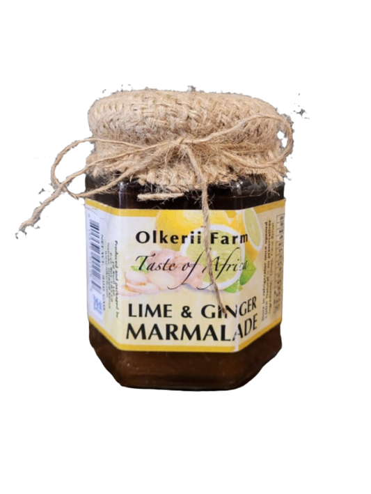 LIME AND GINGER JAM