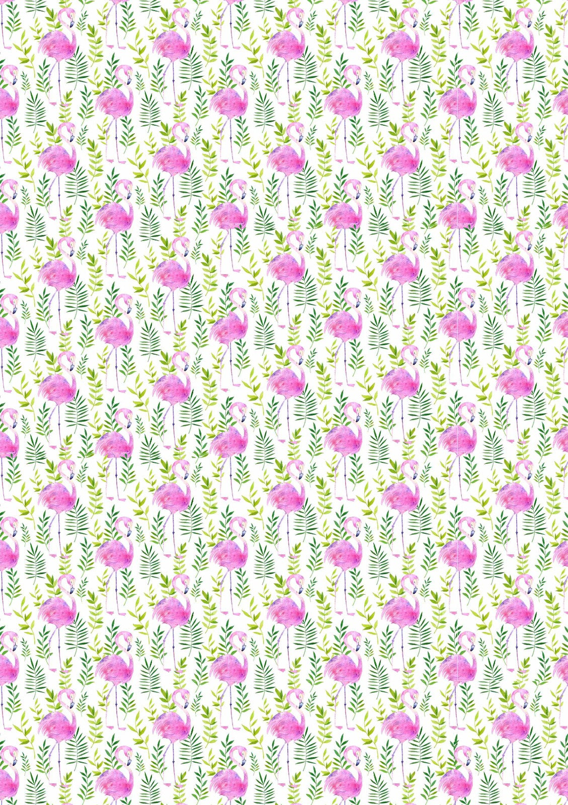 flamingo A1 wrapping paper