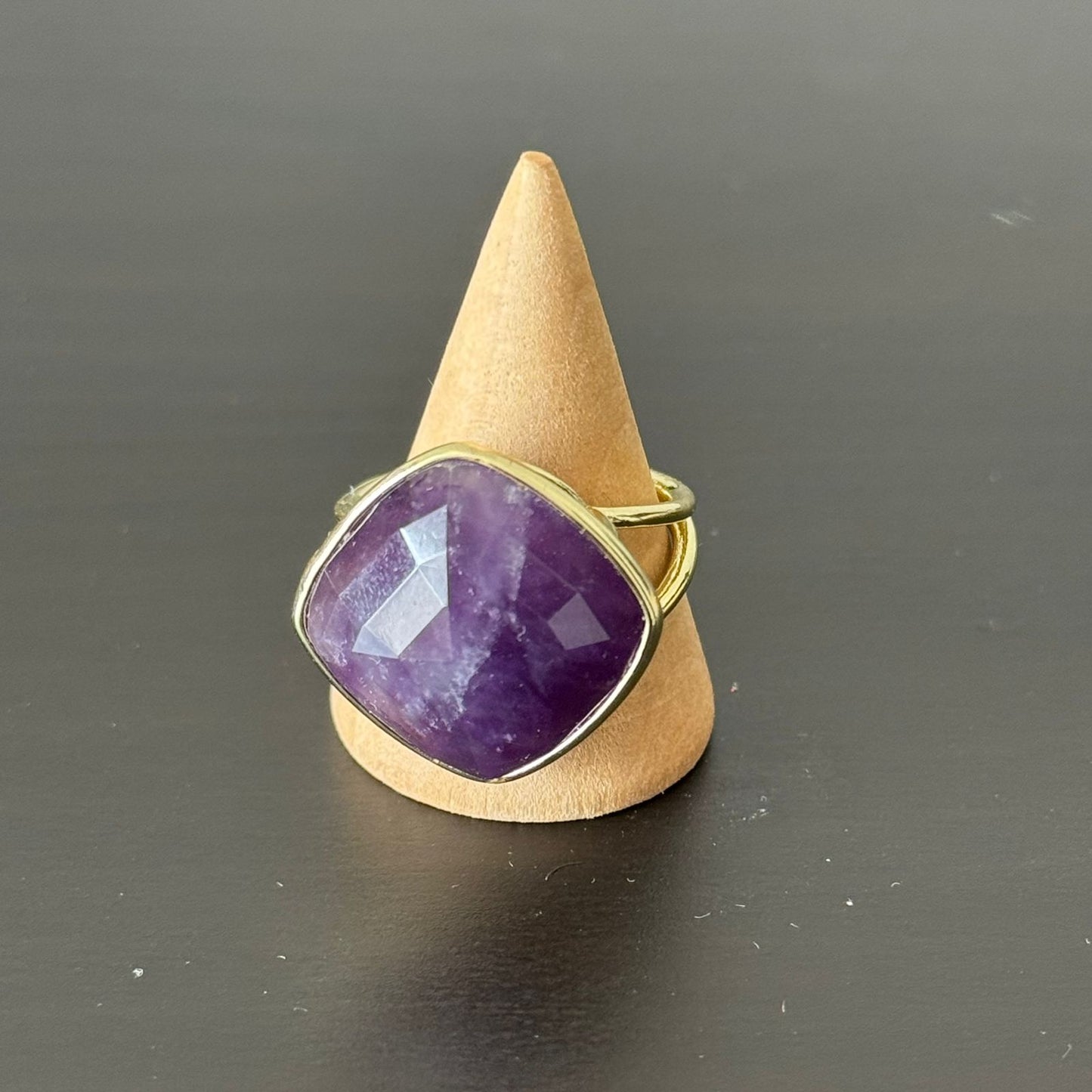estones esr156 amethyst ring
