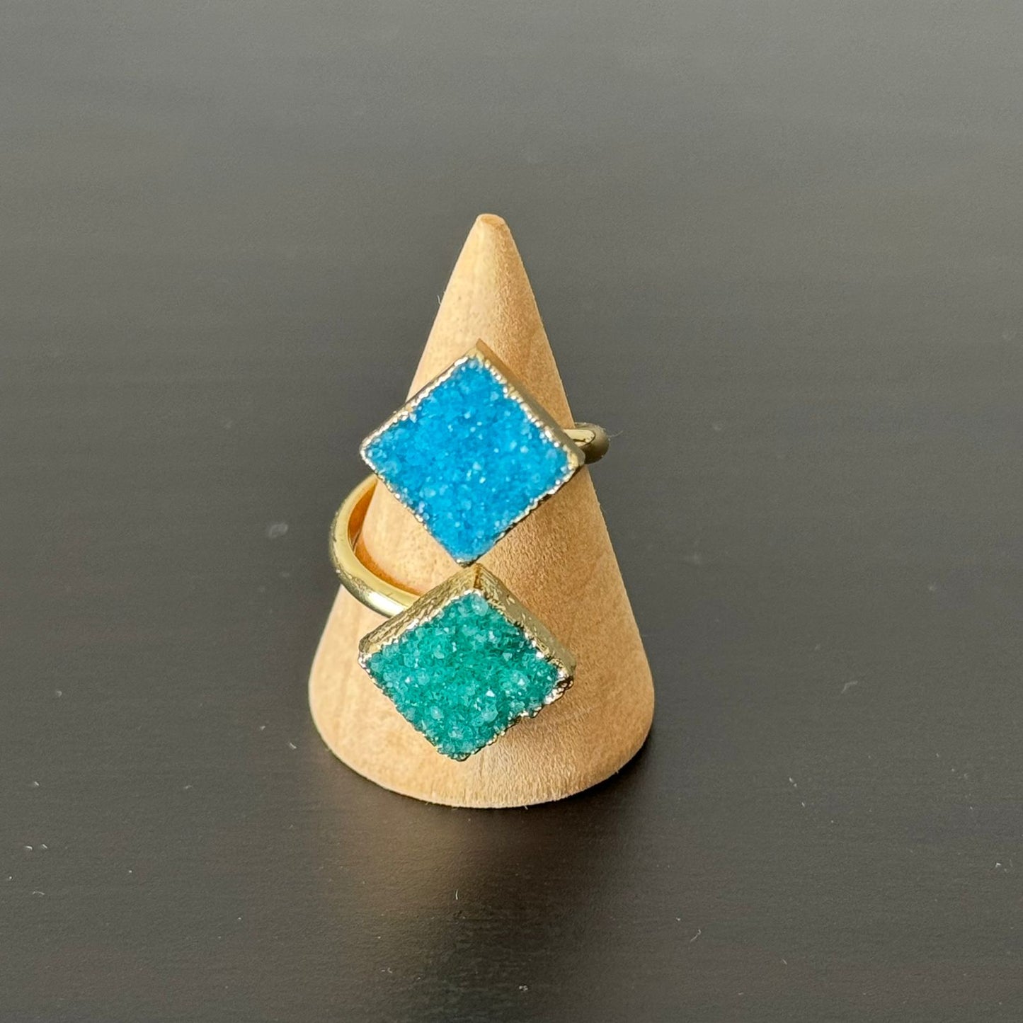 estones esr148 sugar druzy ring
