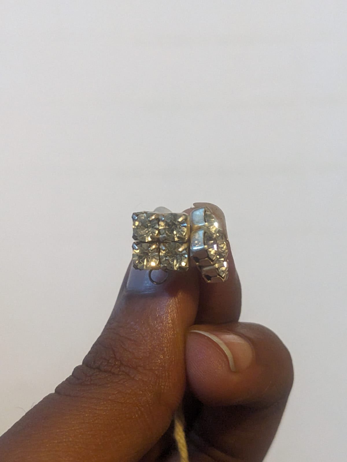 semi precious stone stud earrings