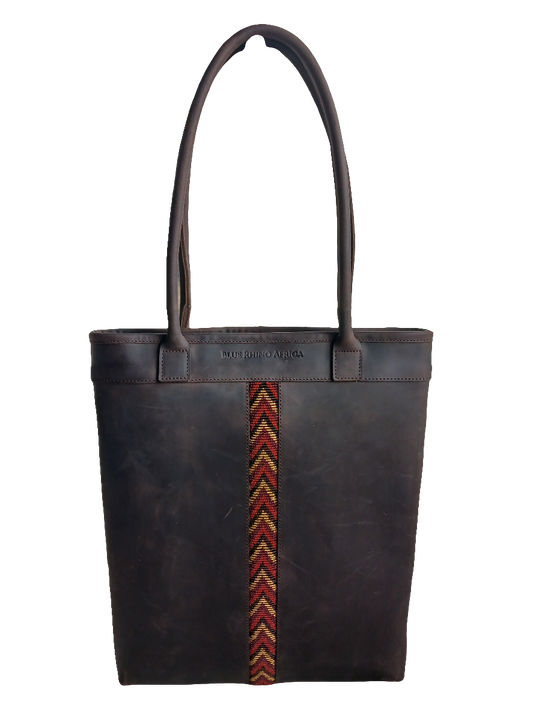 Ladies mocca laptop bag