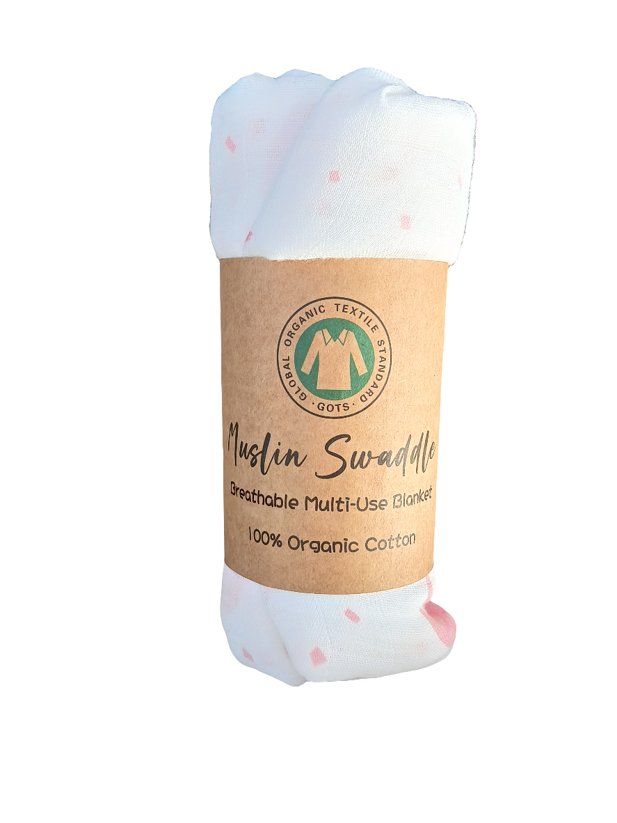 Organic baby swaddle