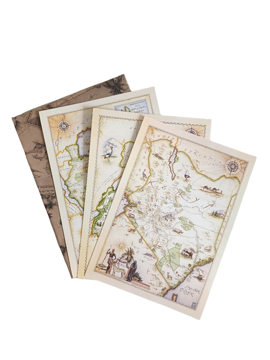 EAST AFRICAN MAP PRINTS  DP/3