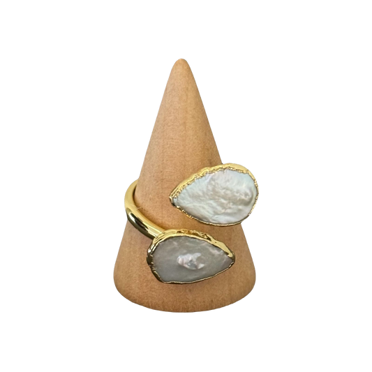 estones esr133 baroque pearl ring