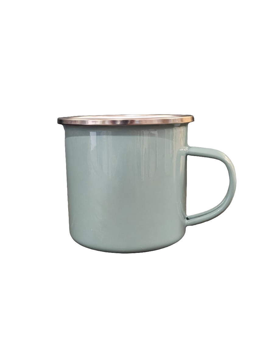 BR PLAIN GREEN MUG