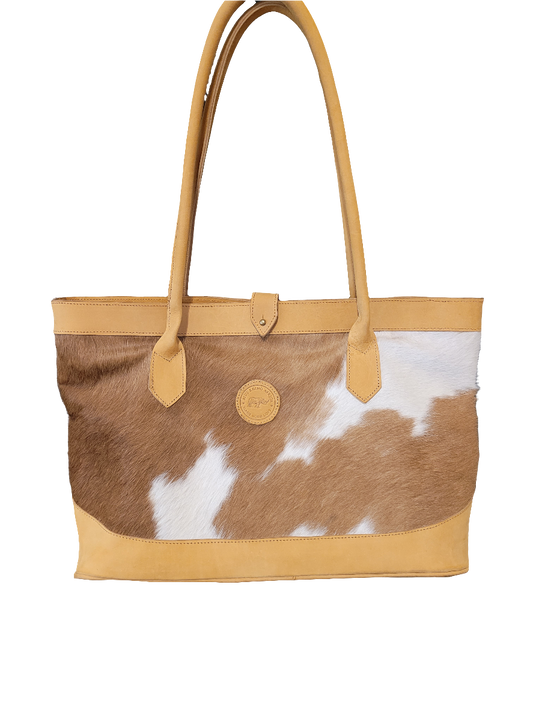 Large Leather/hide Tote Bag