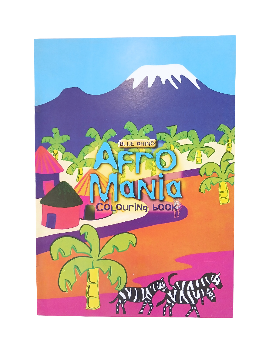 AFROMANIA COLOURING BOOKS