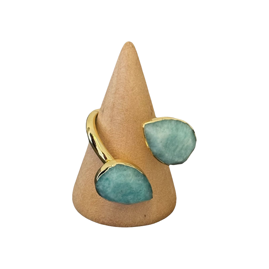 estones esr121 amazonite ring