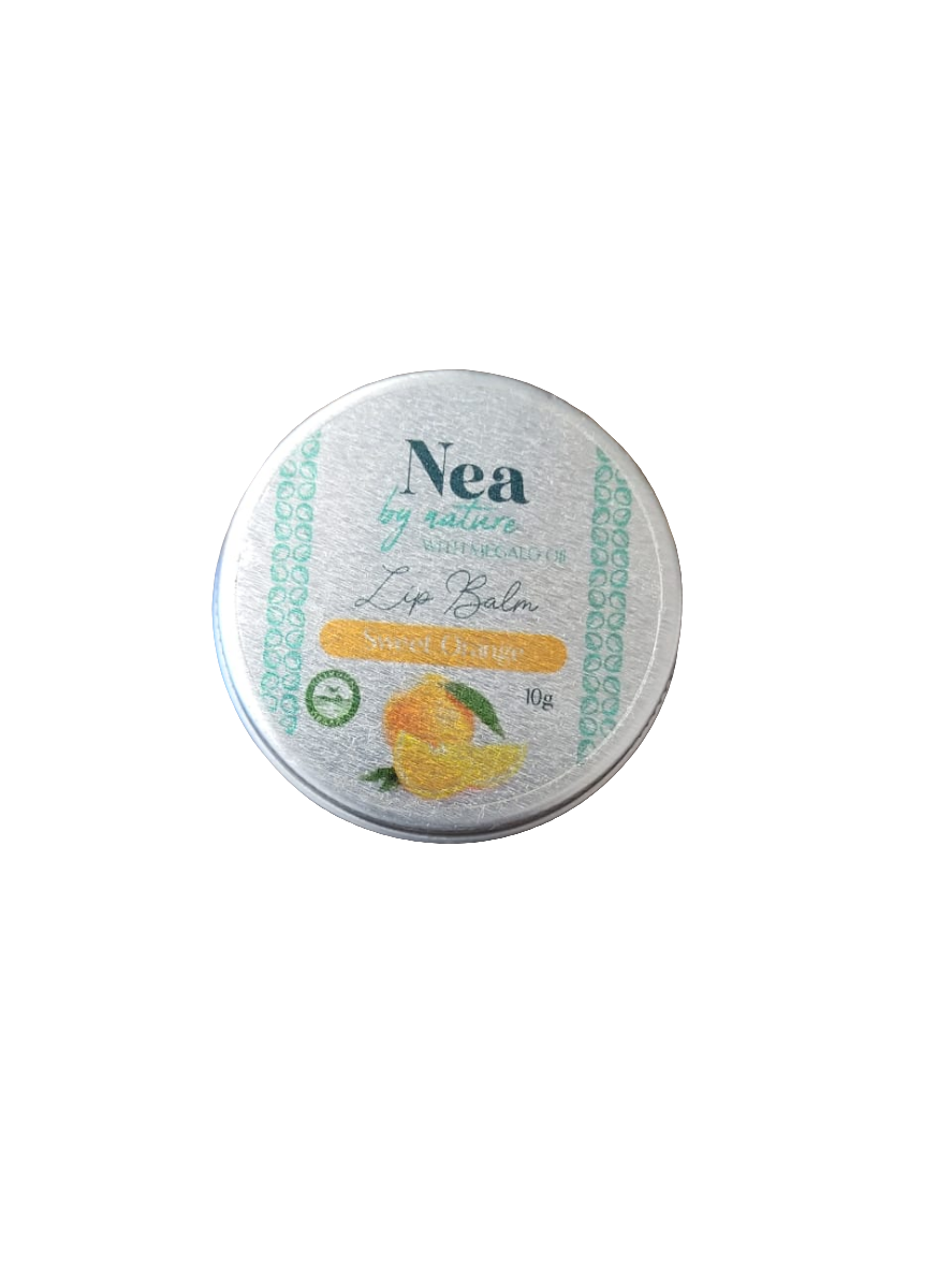 nea sweet orange lip balm