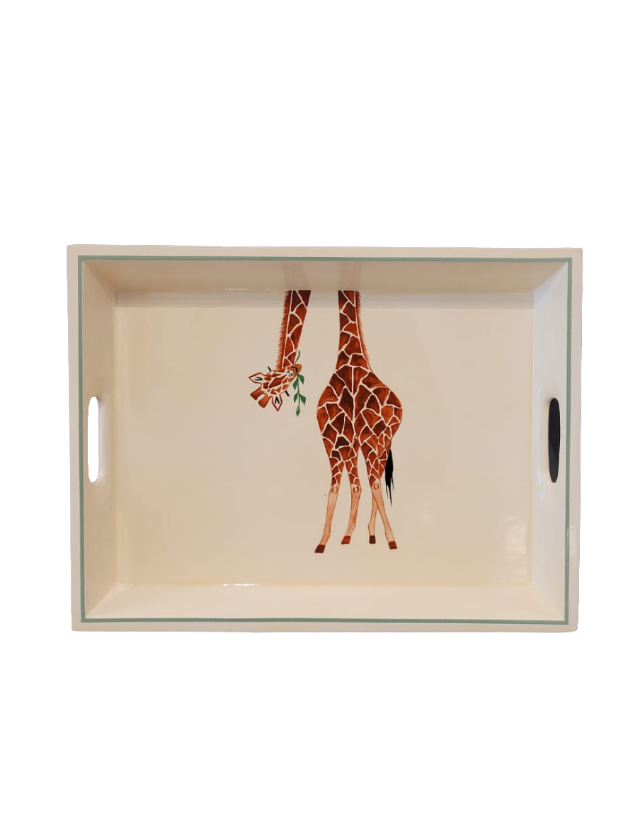 BR GIRAFFE TRAY Rectangle