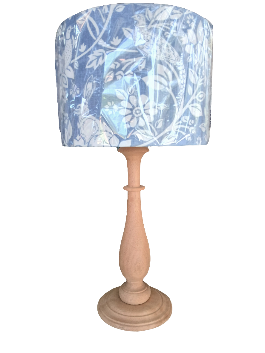 35 cm wooden lamp (without shade)
