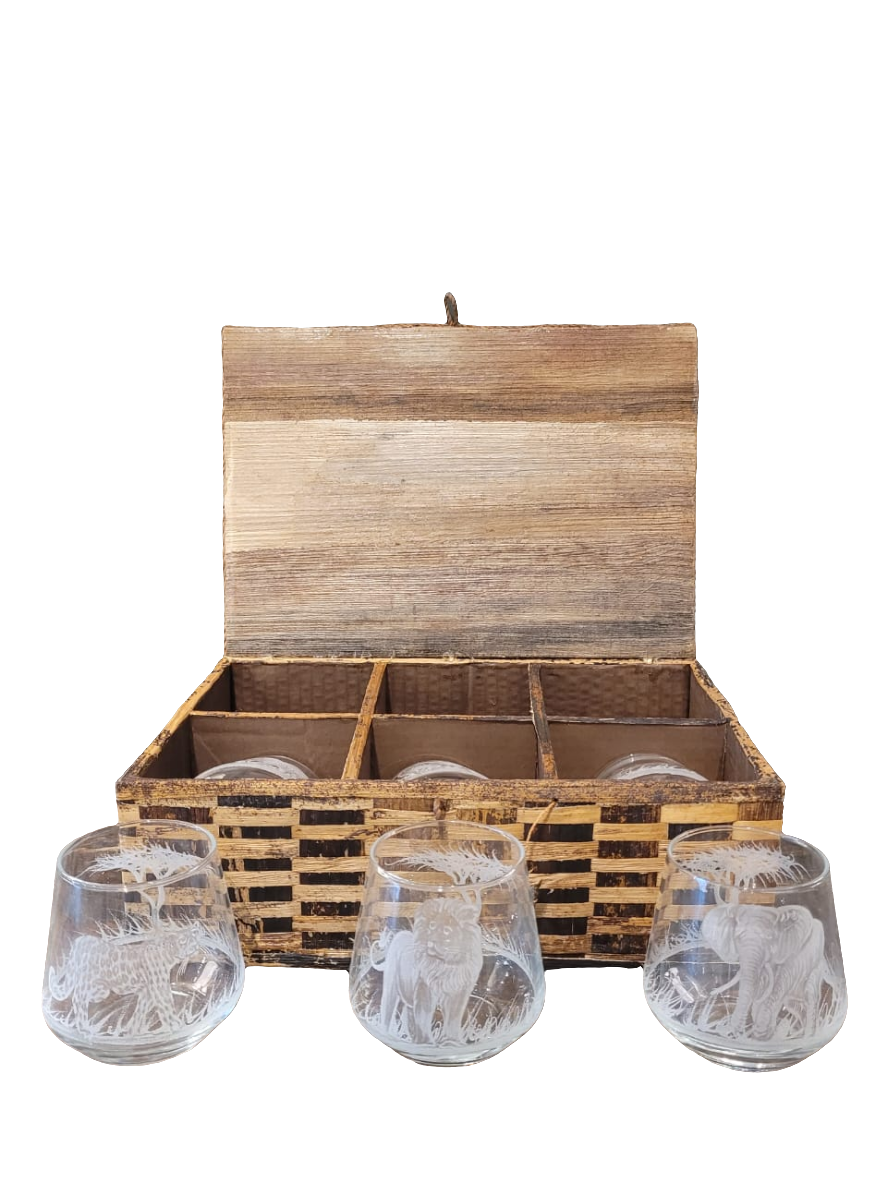 Allegra set of 6 glasses