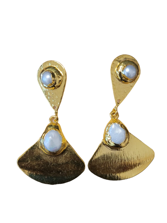 estones ese043 baroque pearl earrings