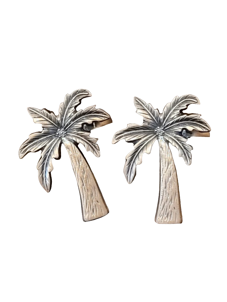 BRONZE PALM TREE NAPKIN RING