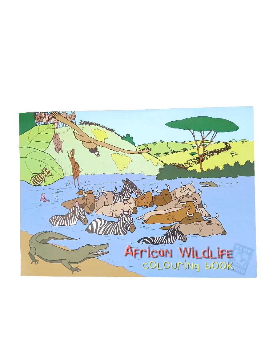 AFRICAN WILDLIFE COLOURING BOOKS