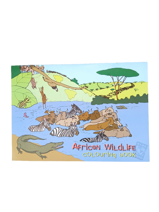 AFRICAN WILDLIFE COLOURING BOOKS