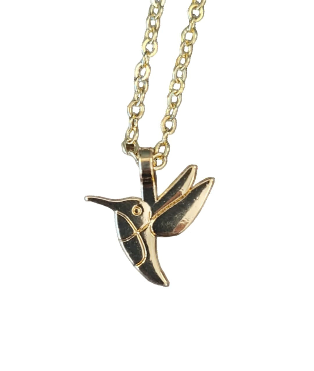 br bird brass necklace