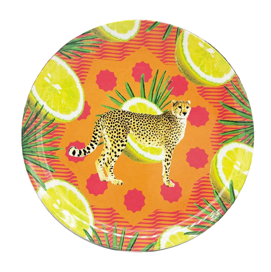 LEMON CHEETAH SMALL PLATE