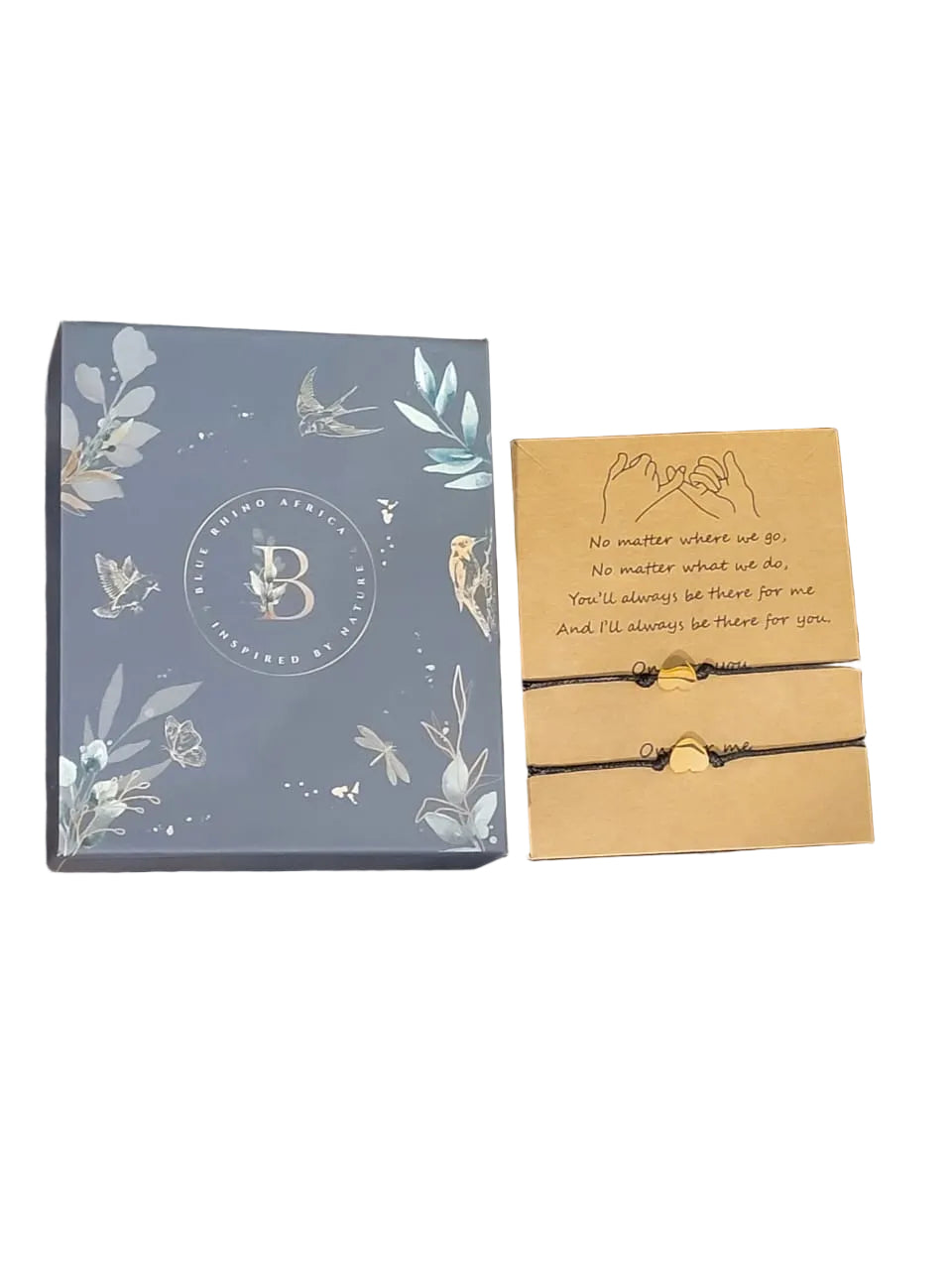 Br gold heart stainless steel bracelets