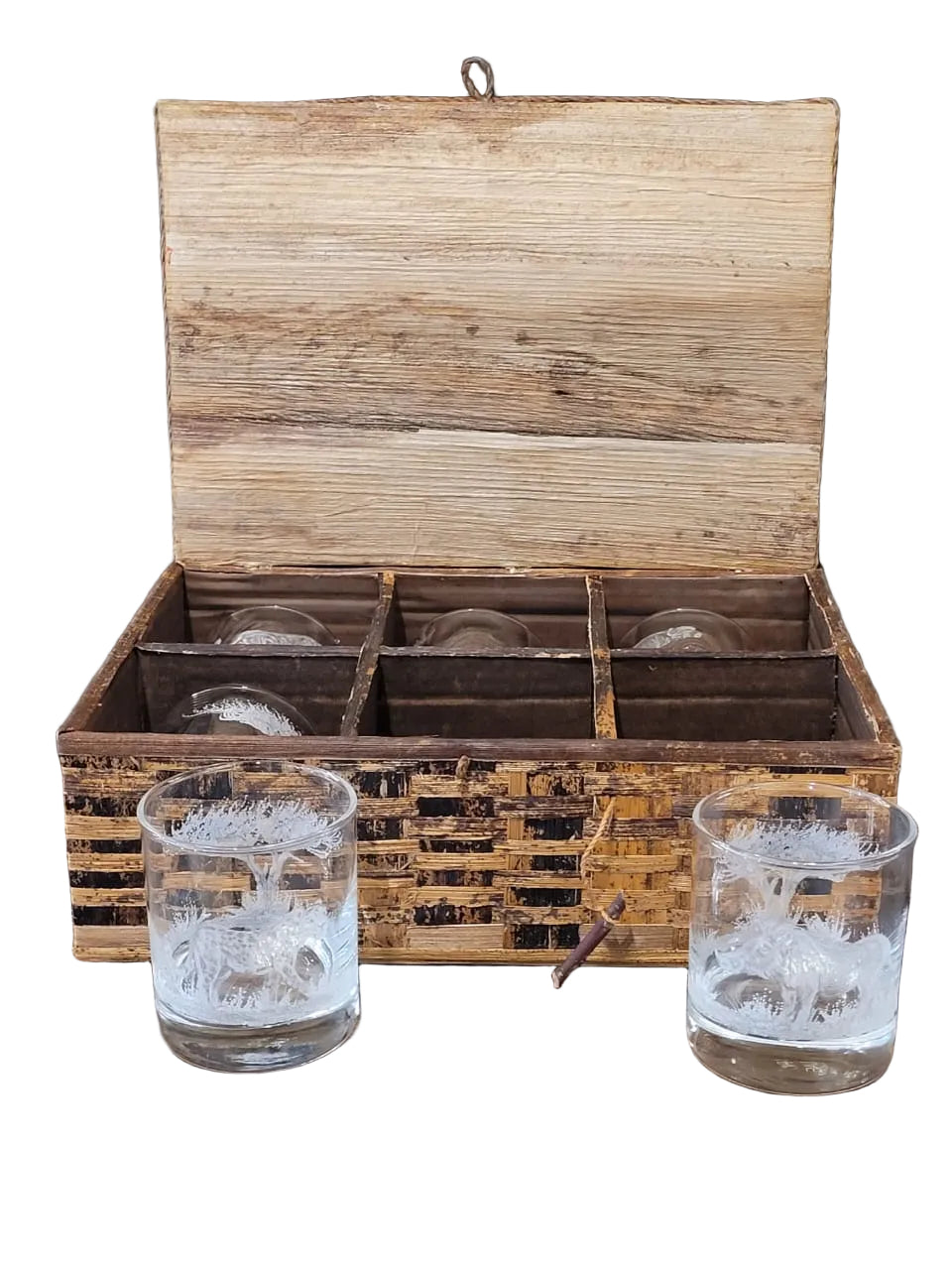 SET OF 6 ISLAND GLASSES