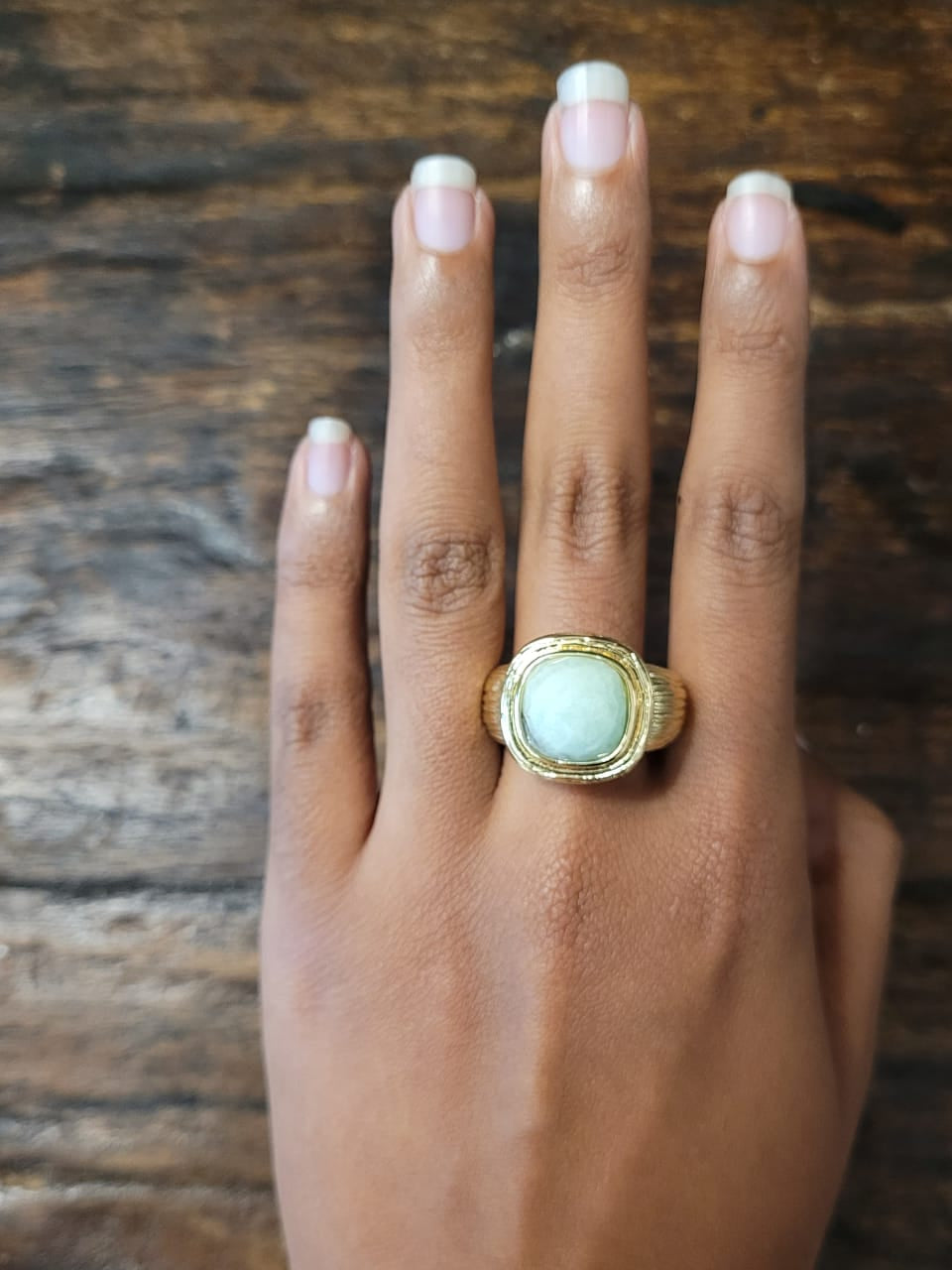 Estones ESR021-Nm Amazonite ring