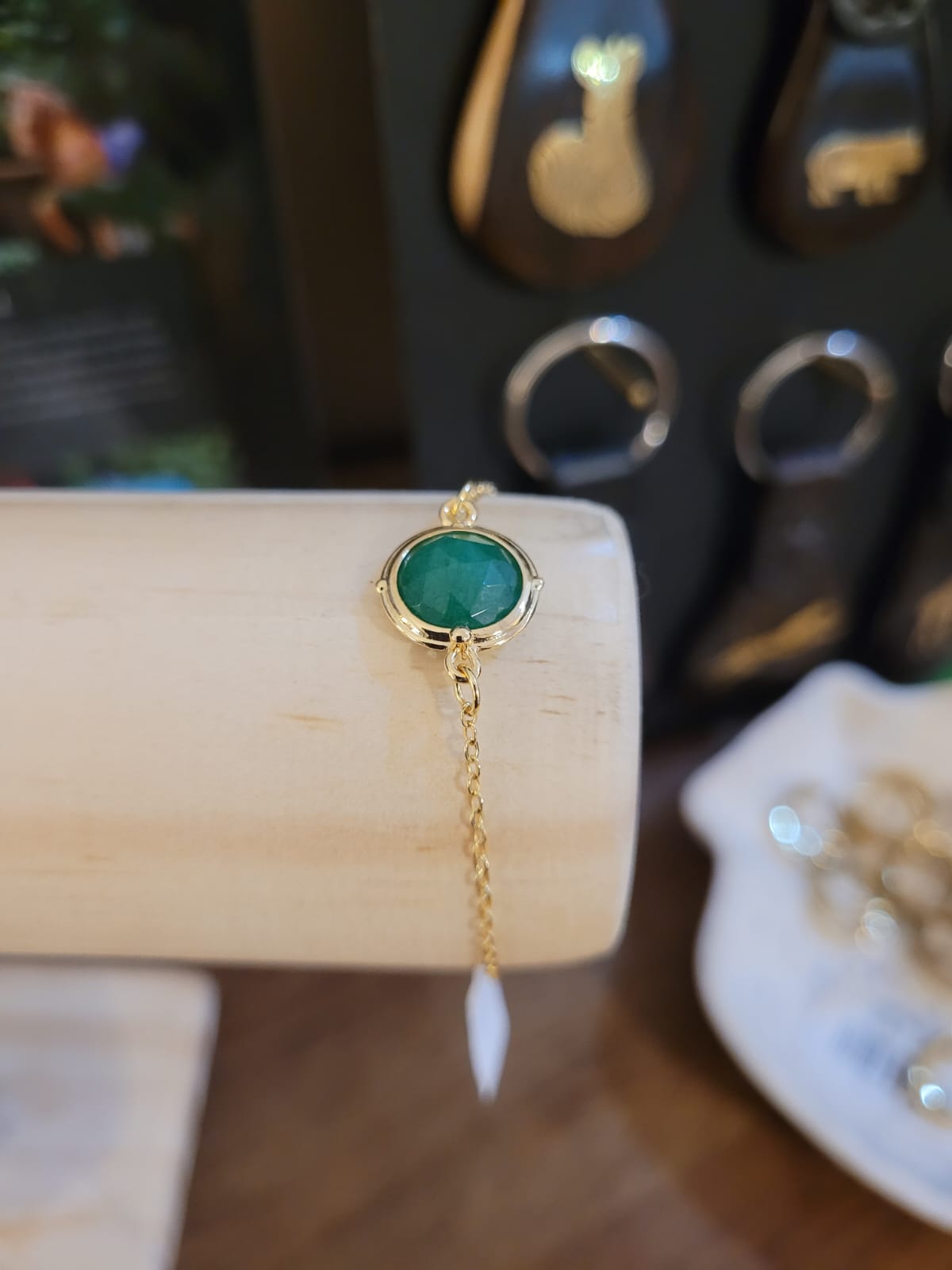 Estones ESB026-NM Green fluorite bracelet