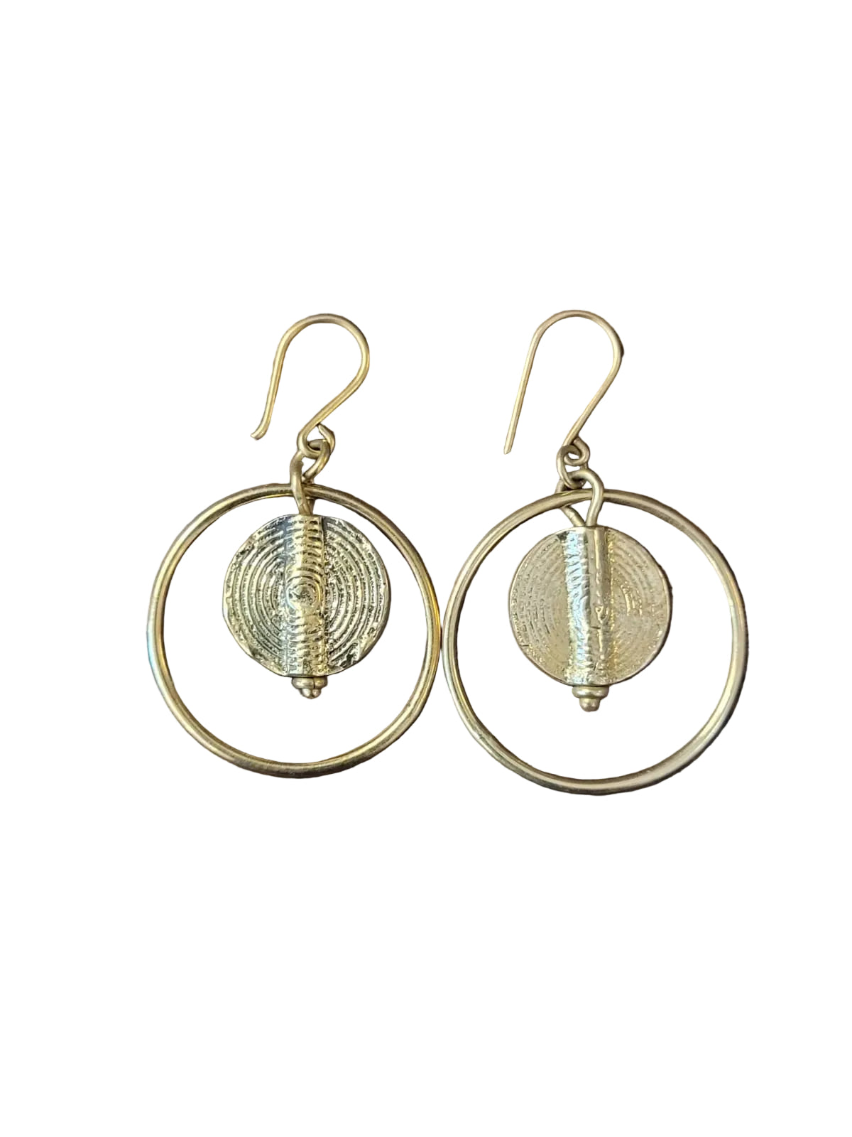 Cowrie shell earrings