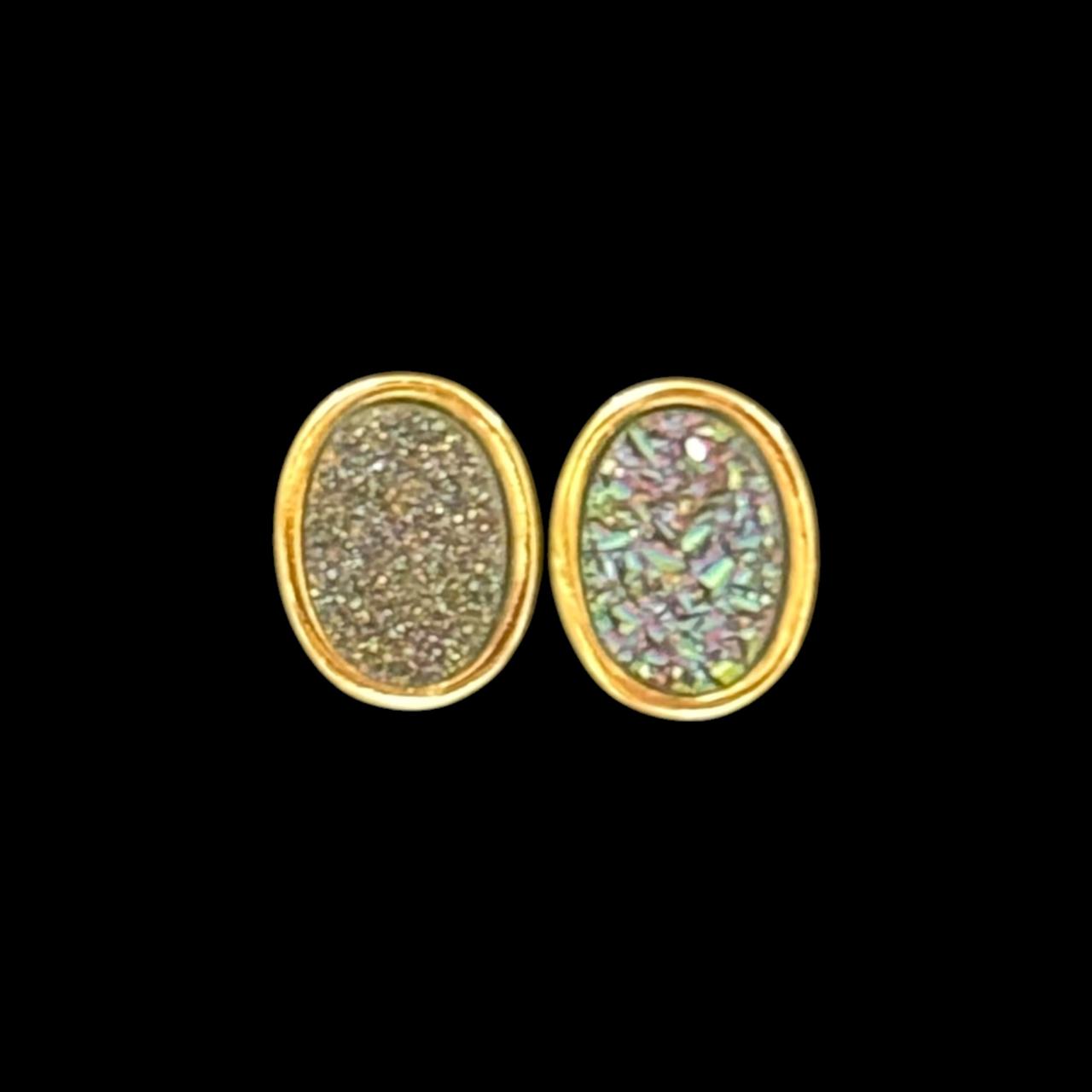 estones ese280 sugar druzy earrings