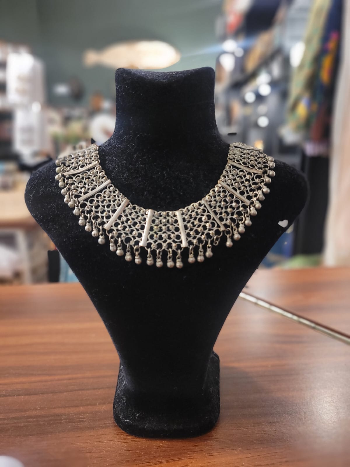 br sterling silver choker