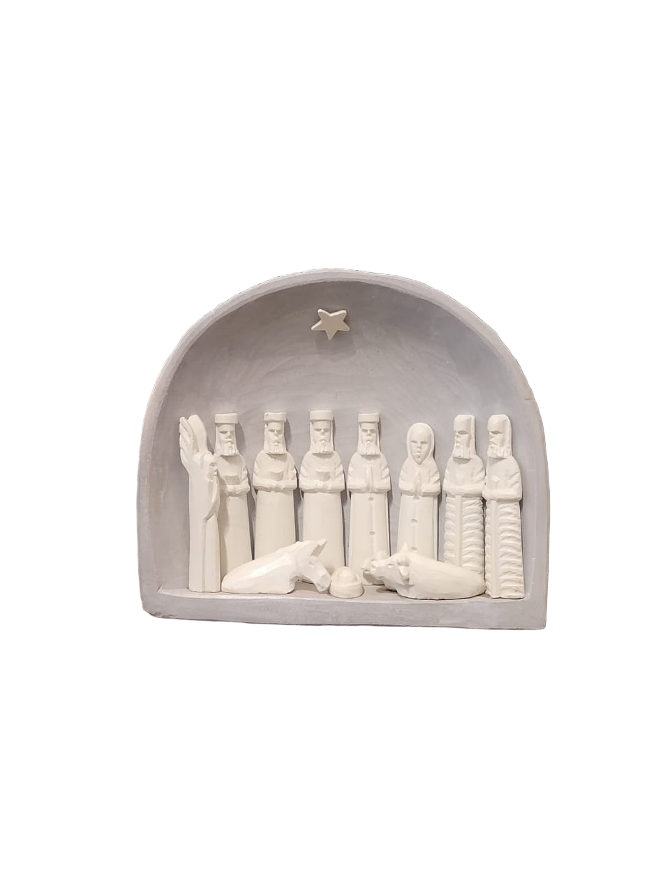 Br soapstone nativity set