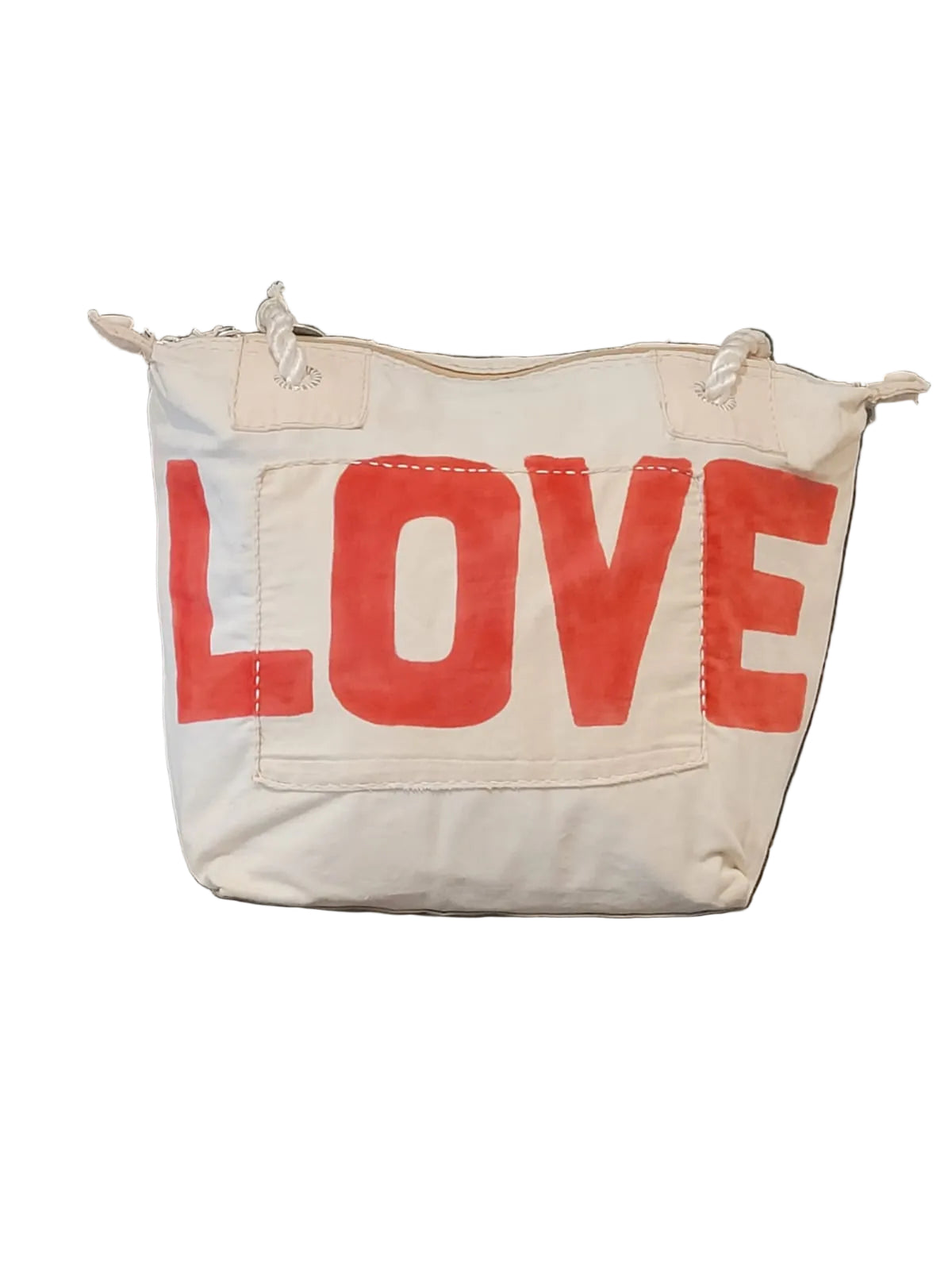 VINTAGE WHITE LOVE DAILY BAG