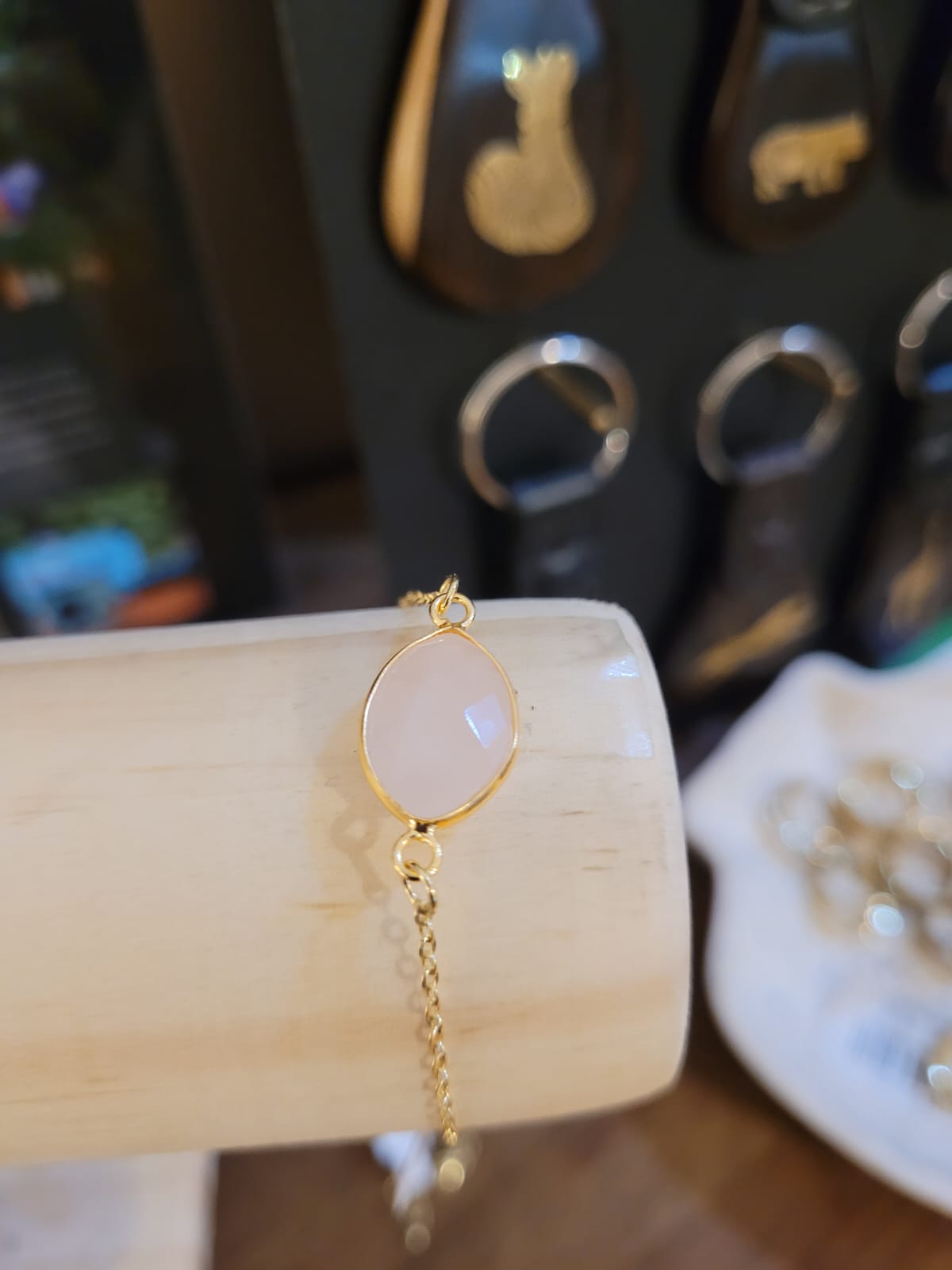 Estones ESB025-NM Rose quartz bracelet