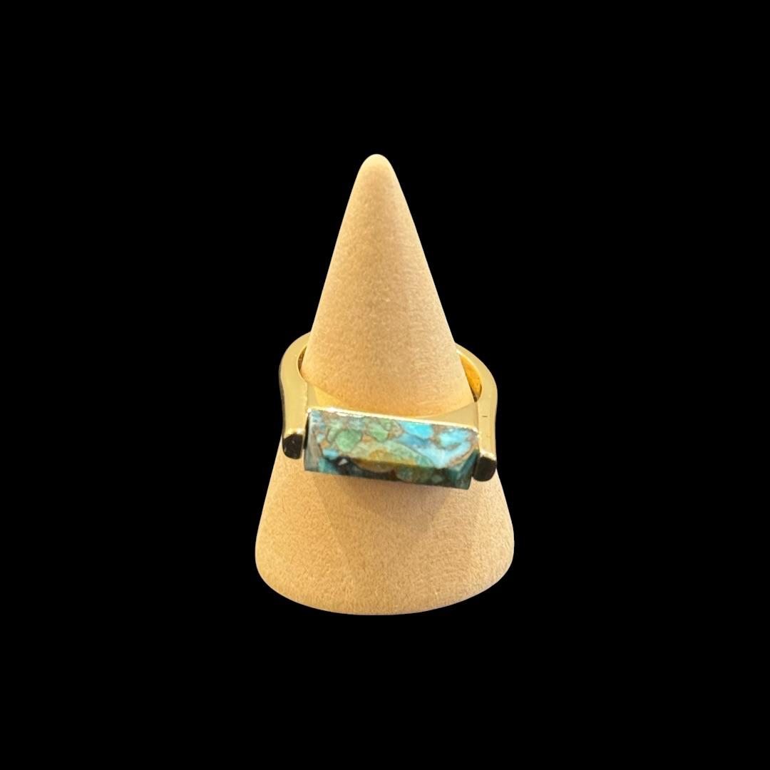 estones esr211 turquoise ring