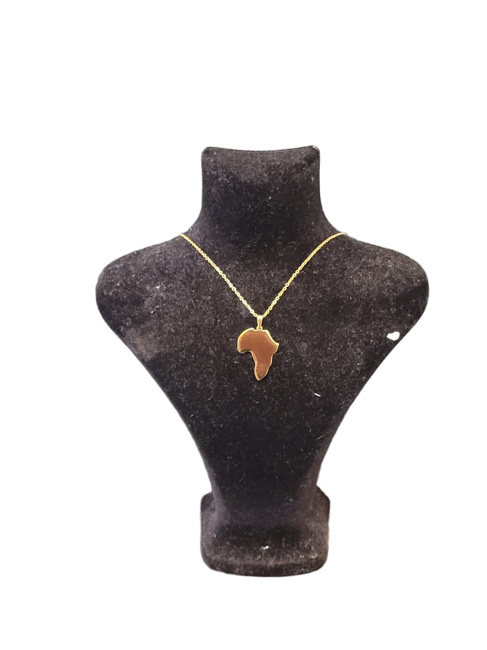 Br Africa brass necklace