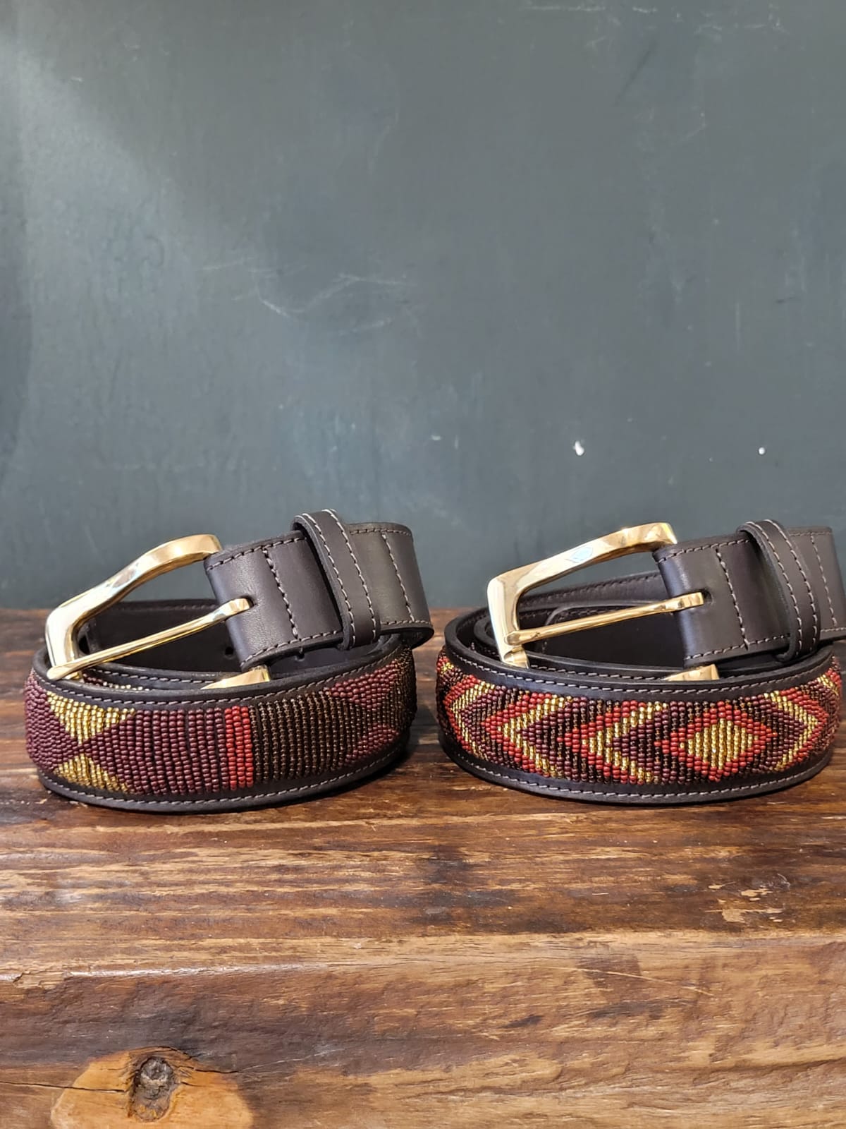 Ladies mocca belt