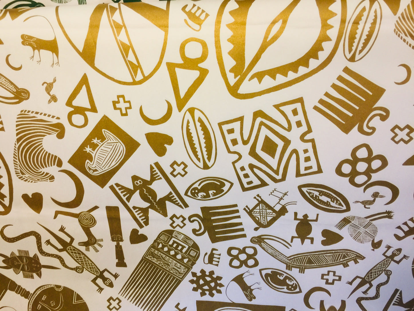 AFRICAN ART A1 GOLD WPS/13