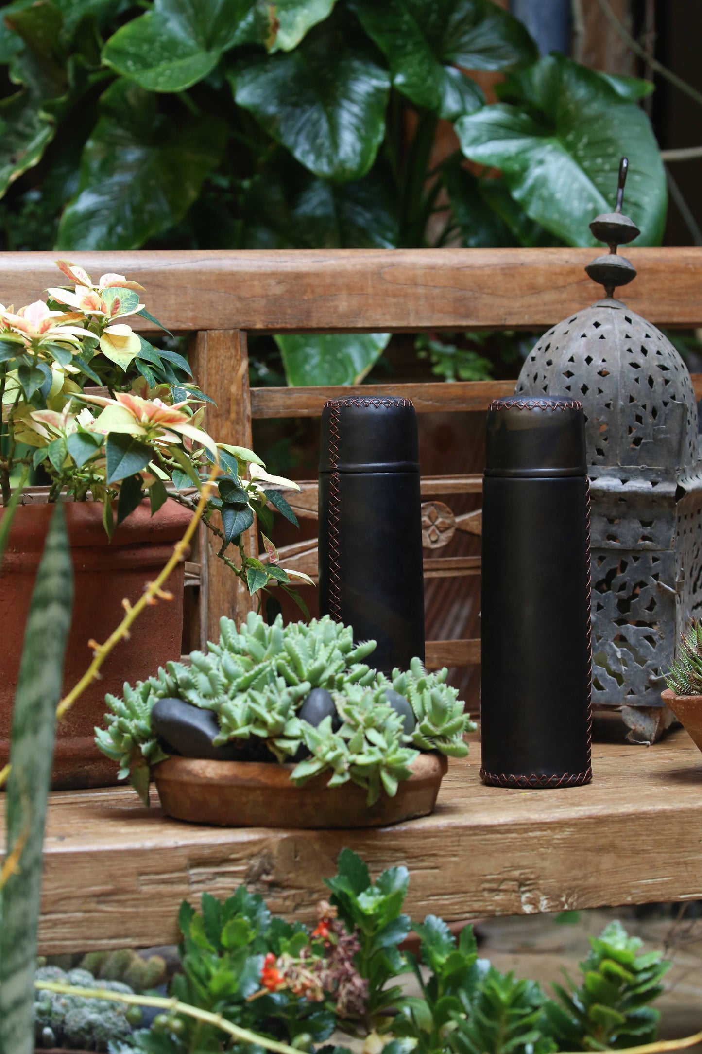 BR Leather Bullet Flask