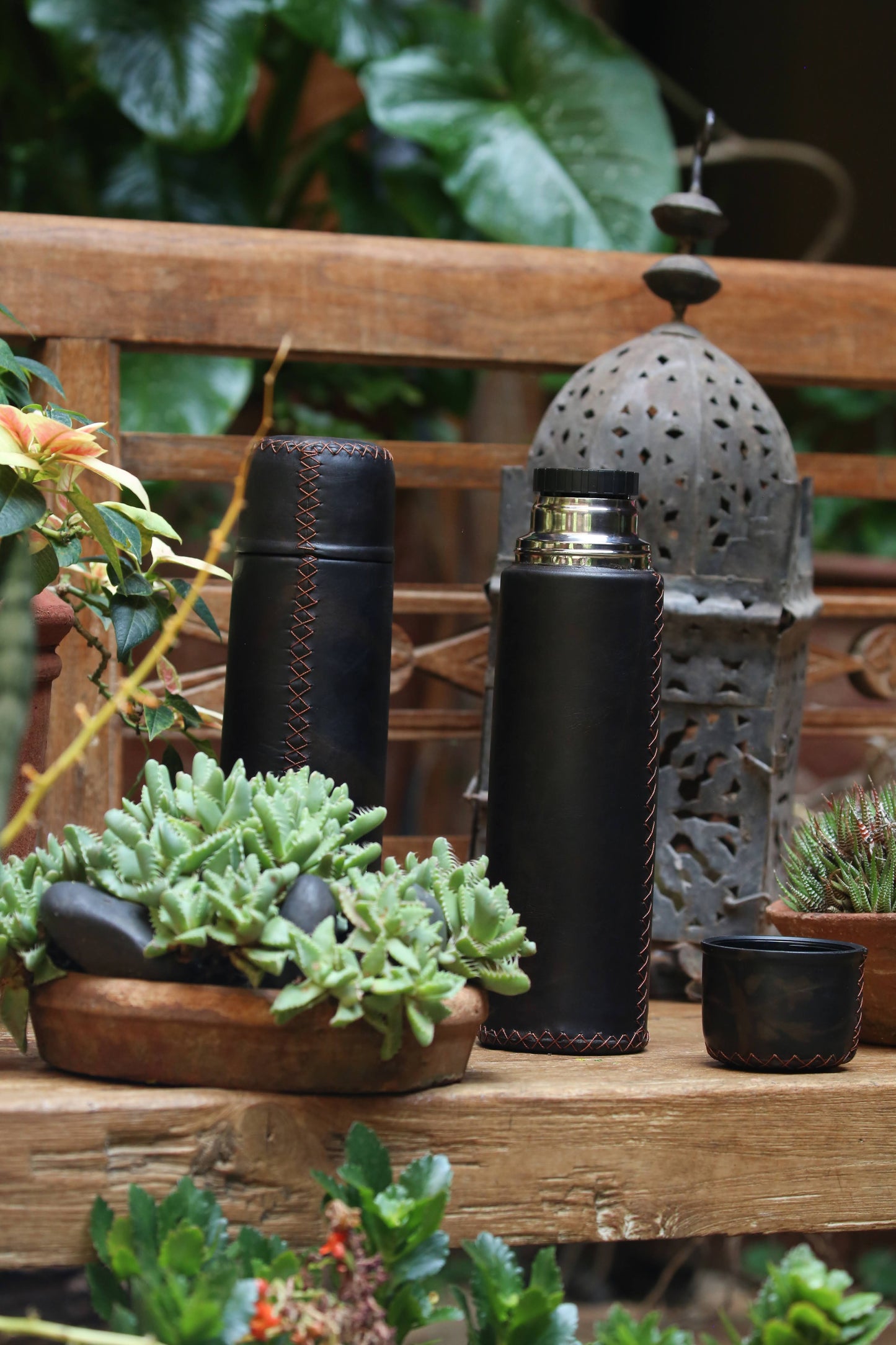 BR Leather Bullet Flask