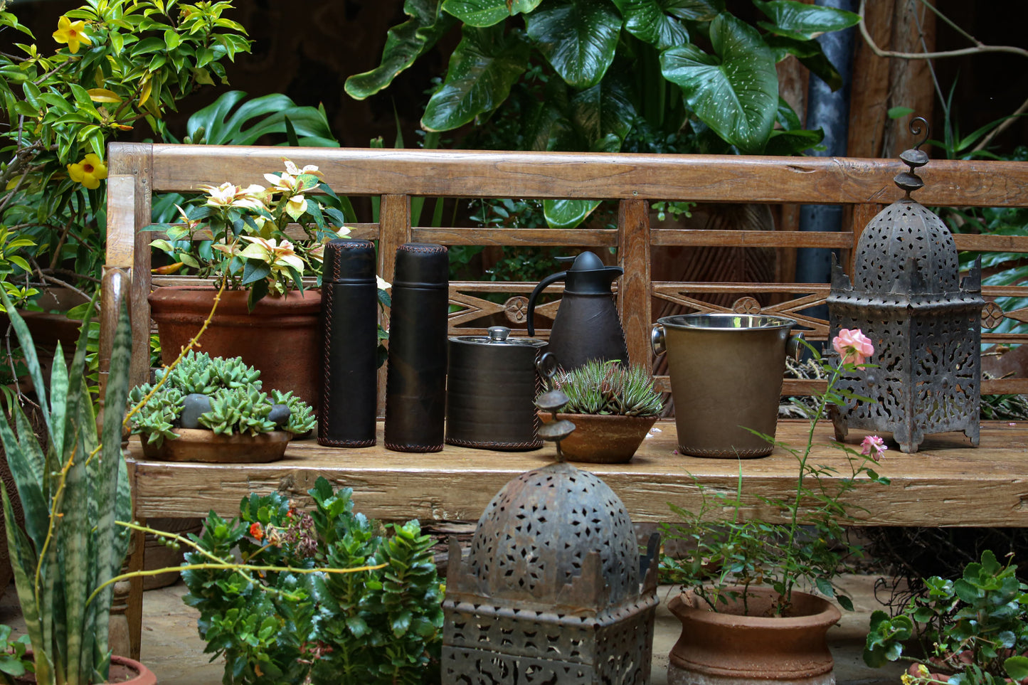 BR Leather Bullet Flask