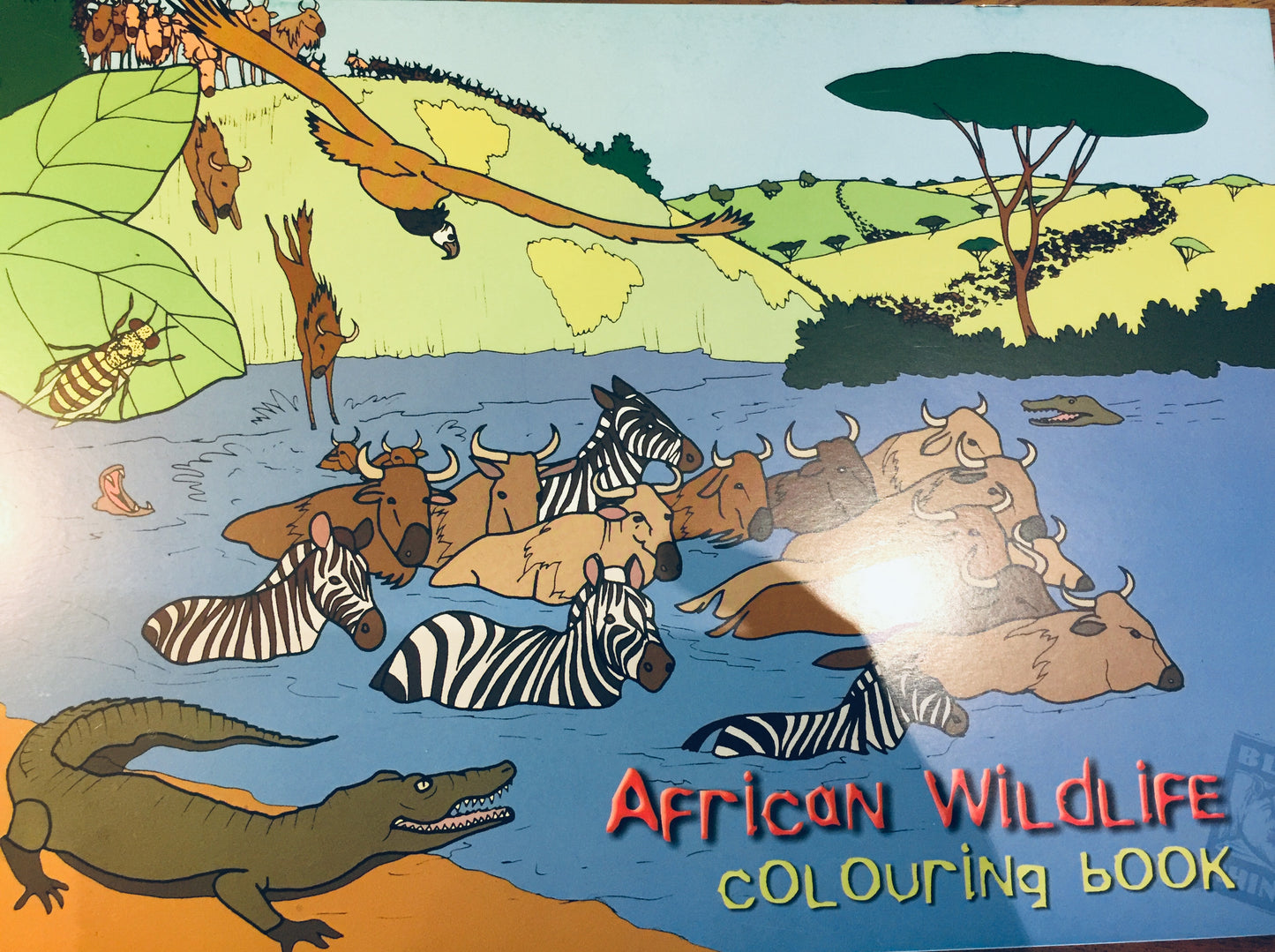 AFRICAN WILDLIFE COLOURING BOOKS C