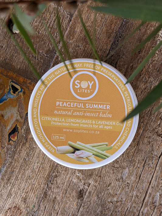 Soy lites Insect repellant, peaceful summer