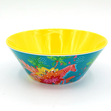 BABY ZEBRA PALMS BOWL