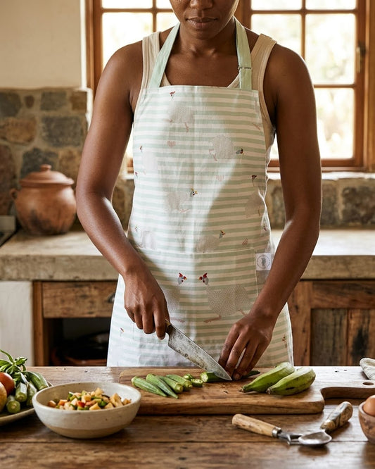 BR GUINEA FOWL APRON