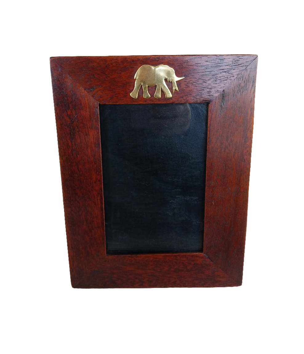 5x7 Wooden Frame with Brass