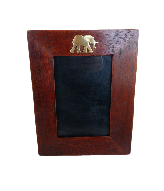 5x7 Wooden Frame with Brass