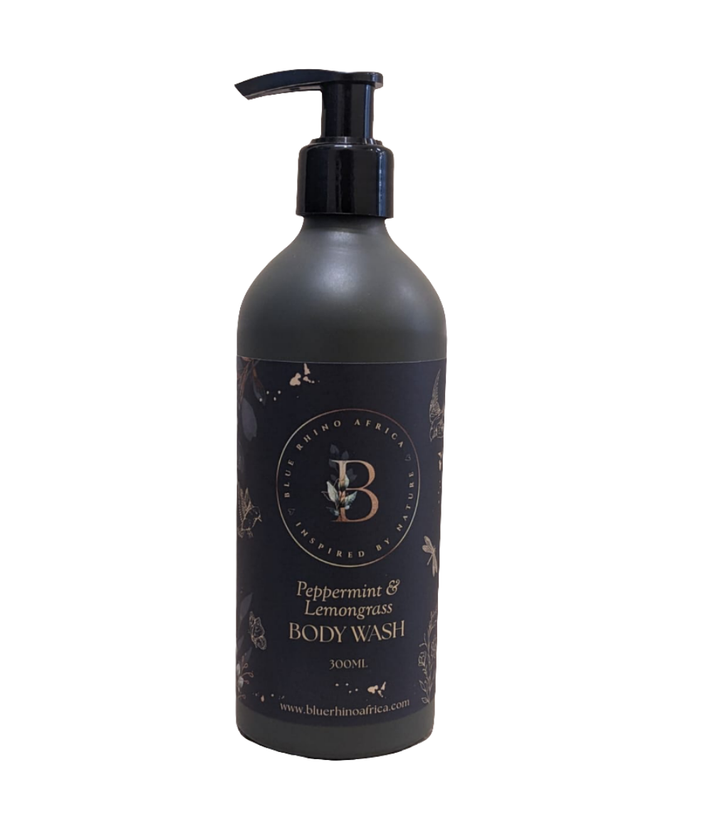 BR Body wash Peppermint & lemongrass 300ml