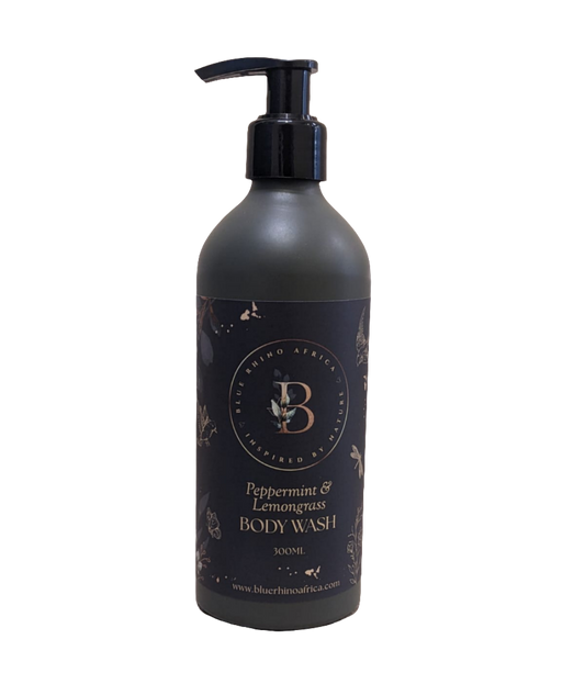 BR Body wash Peppermint & lemongrass 300ml