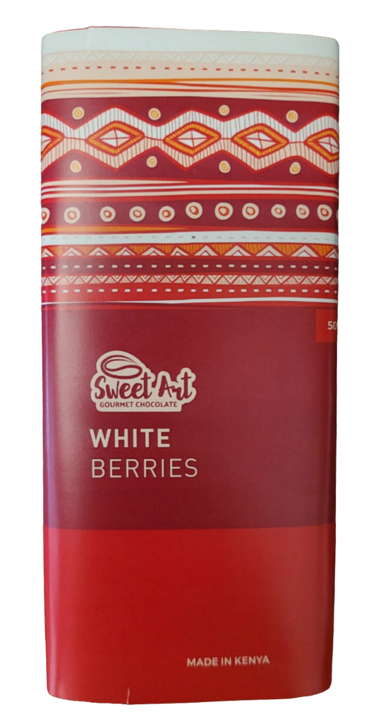 WHITE BERRIES CHOCOLATE 50G