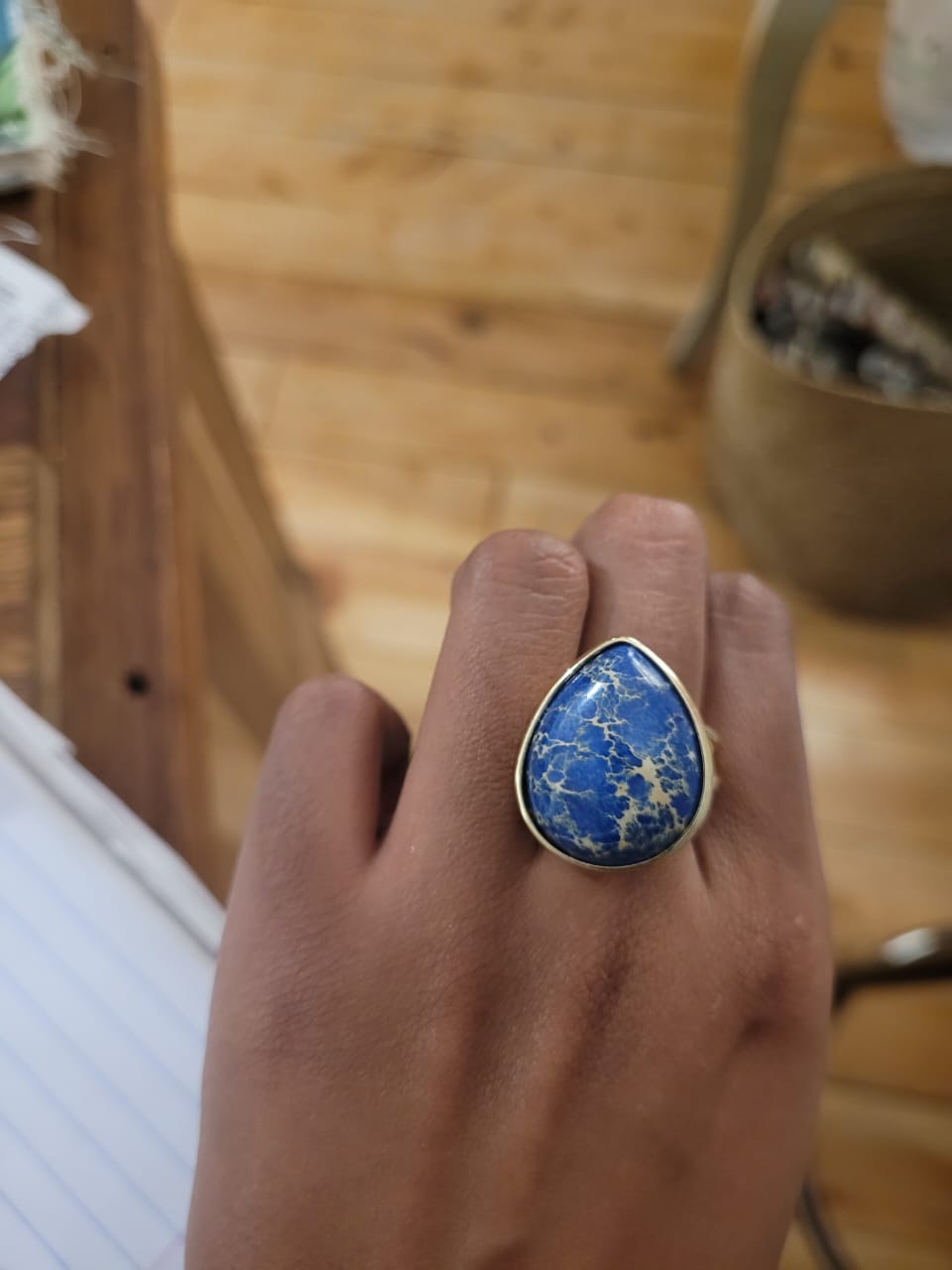 estones esr053 sodalite ring